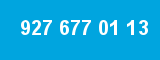 927 677 01 13